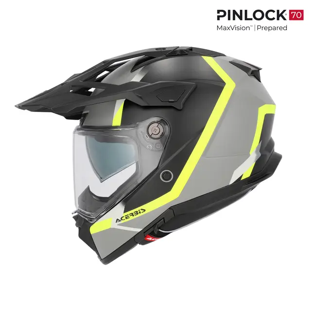 AC Helmet Attack, M Black/Fluo Yellow 
