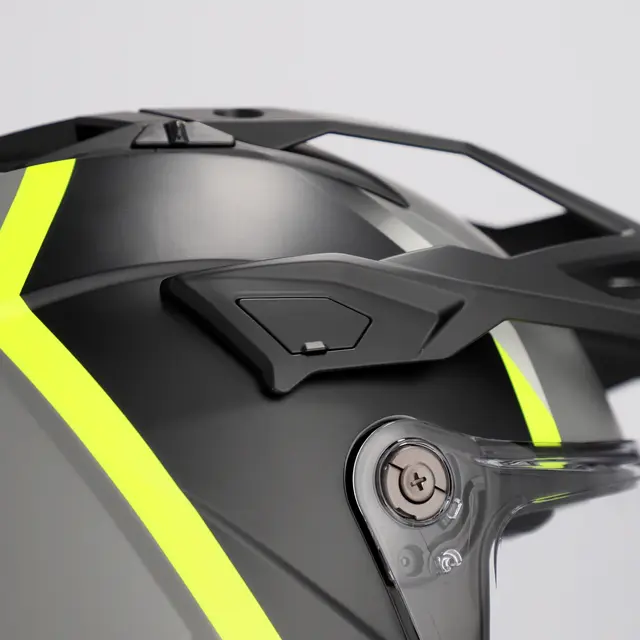 AC Helmet Attack, M Black/Fluo Yellow 