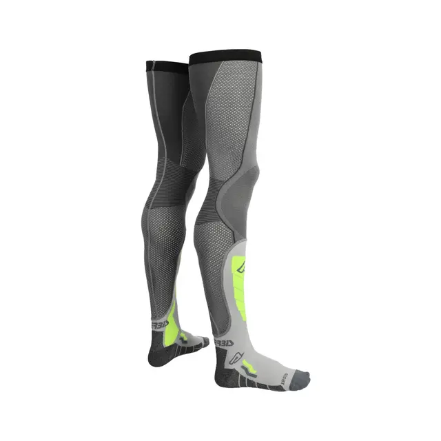 AC Socks X-Leg Pro Vented, L/XL Grey/Yellow 