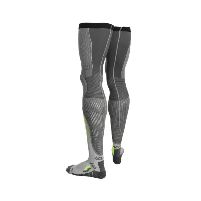 AC Socks X-Leg Pro Vented, L/XL Grey/Yellow 