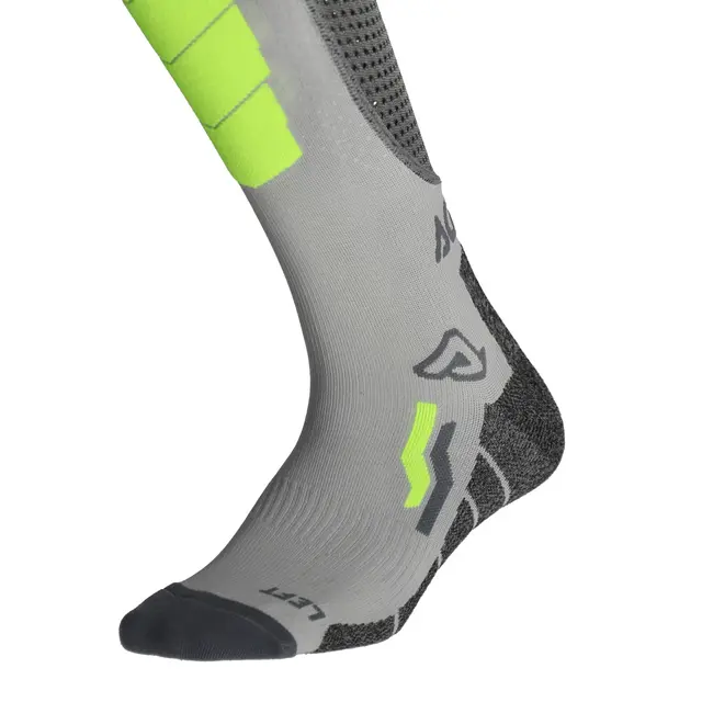 AC Socks X-Leg Pro Vented, L/XL Grey/Yellow 