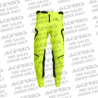 AC Pants MX Track 2.0 Fluo Yellow
