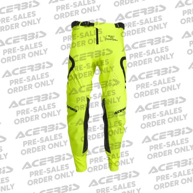 AC Pants MX Track 2.0 Fluo Yellow, 28 