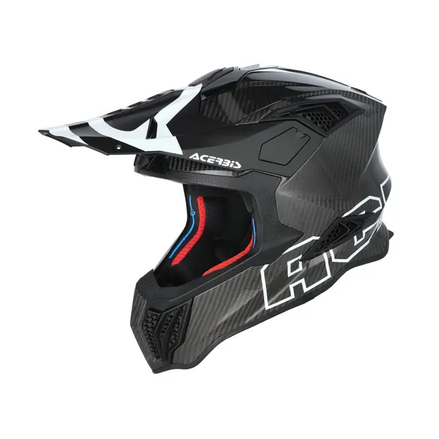 AC Helmet Airstrike-C, M Black/White 