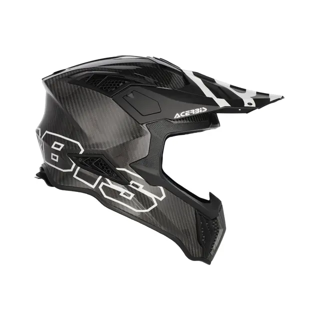 AC Helmet Airstrike-C, M Black/White 