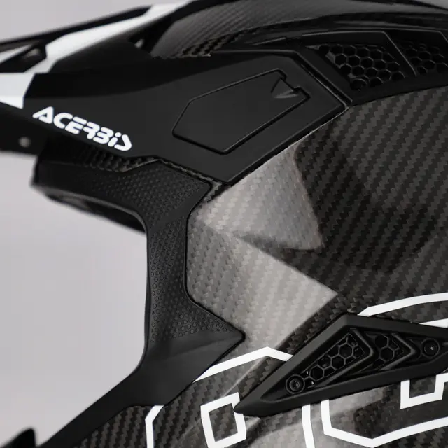 AC Helmet Airstrike-C, M Black/White 