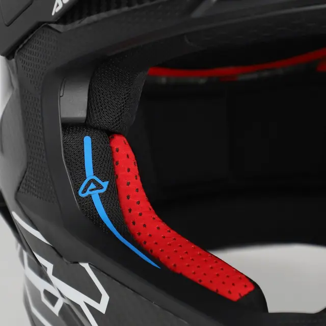 AC Helmet Airstrike-C, M Black/White 