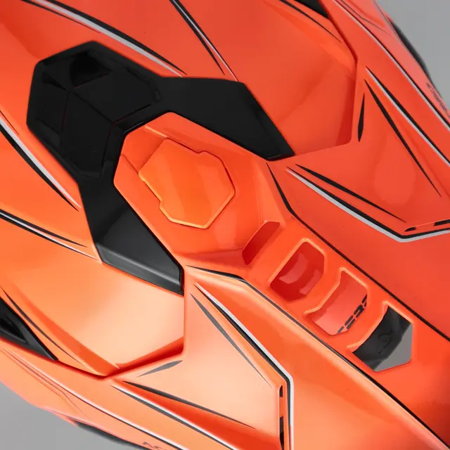 AC Helmet Airstrike-X, M Orange/Grey 