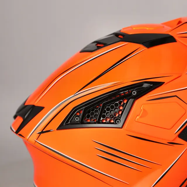 AC Helmet Airstrike-X, M Orange/Grey 