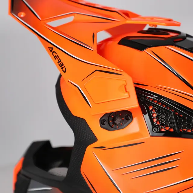 AC Helmet Airstrike-X, M Orange/Grey 