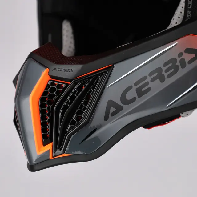 AC Helmet Airstrike-X, M Orange/Grey 