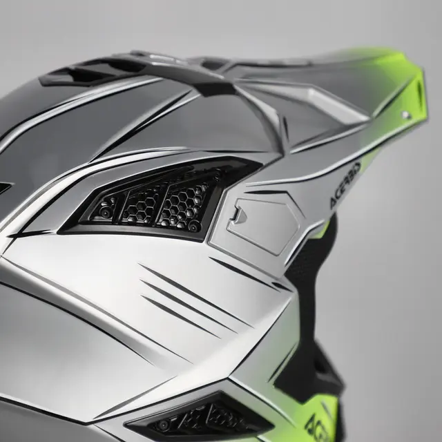 AC Helmet Airstrike-X, M Grey/Yellow 