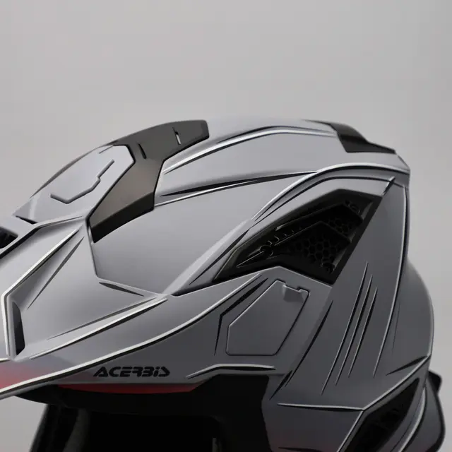 AC Helmet Airstrike-X Grey/Red, XS 