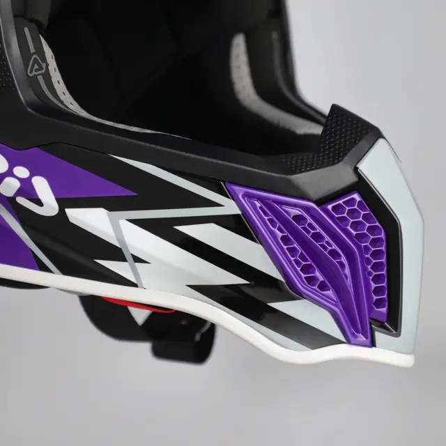 AC Helmet Airstrike-X Black/Purple, S 