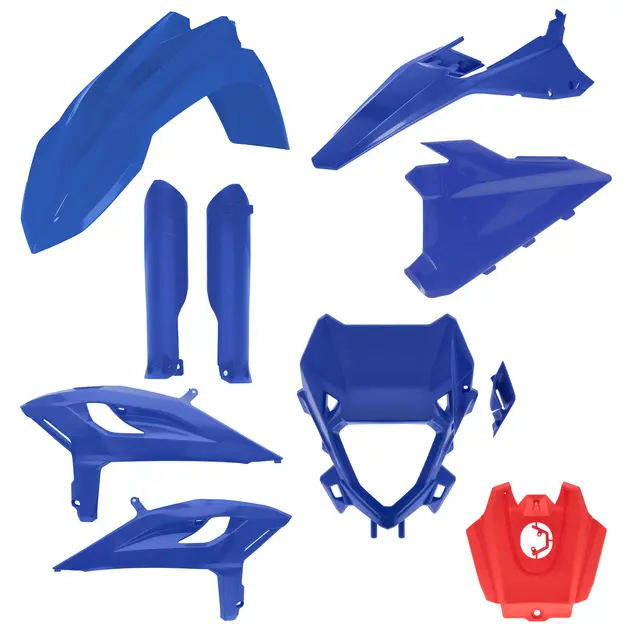 AC FULLKIT PLASTIC FOR B X-PRO 25 BLUE/RED 