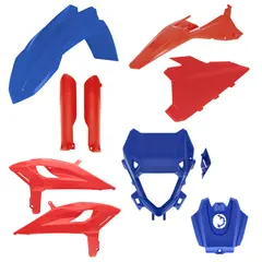 AC Fullkit Plastic For B X-Pro 25 Red/Blue