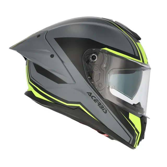 AC Helmet Tarmak-X Grey/Yellow, XS/54 