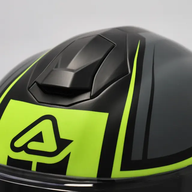AC Helmet Tarmak-X Grey/Yellow, XS/54 