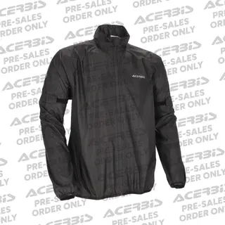 AC RAIN JACKET MICRO PACK BLACK