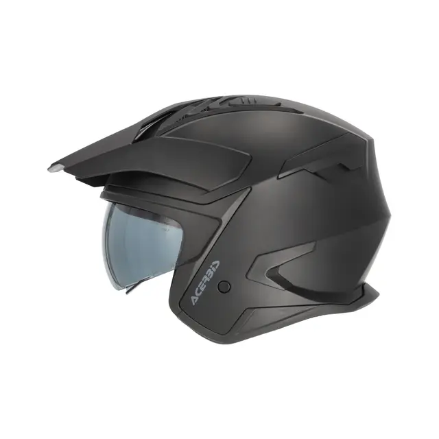 AC Helmet Jet Aria Evo Black, XS 