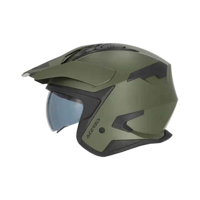 AC Helmet Jet Aria Evo Military Green, XS 