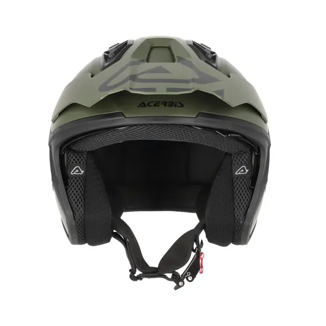 AC Helmet Jet Aria Evo Military Green, XS 