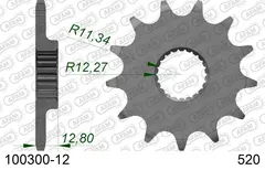 Afam Drevsett Polaris Sportsman 6x6++ A520XMR3-80L, 100300-12, 98300-38