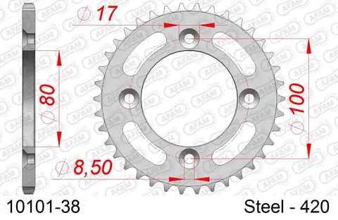 AFAM Bakdrev - St&#229;l, #420