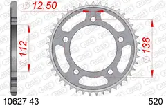 AFAM Bakdrev - St&#229;l, #520, 45T