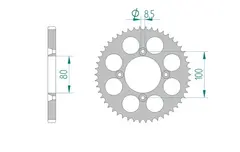 Bakdrev, Aluminium #428
