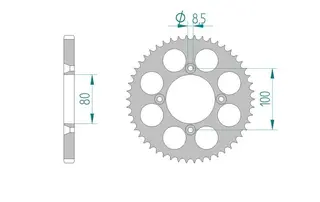Bakdrev, Aluminium #428