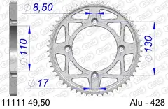 AFAM Bakdrev, Aluminium #428