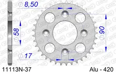 AFAM Bakdrev, Aluminium #420