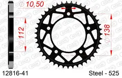 AFAM Bakdrev - St&#229;l, #525