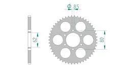 Bakdrev, Aluminium #420