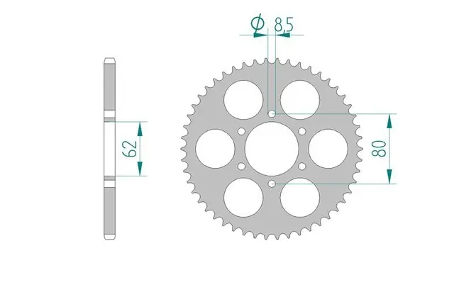 Bakdrev, Aluminium #420 