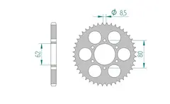 Bakdrev, Aluminium #428