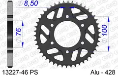 AFAM Bakdrev - Alu, #428