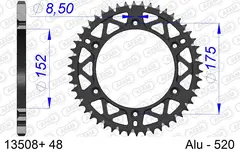 AFAM Bakdrev, Alu#520 S/C, Yamaha, 48T WR 125 -98/250 98-99, YZ 125 97-98