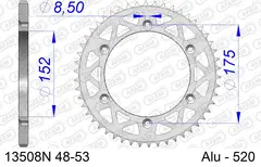 AFAM Bakdrev - Alu, #520 - Yamaha IT/TT/WR/YZ