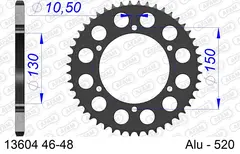 AFAM Bakdrev - Alu, #520, 46T
