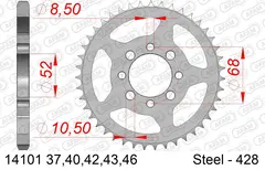 AFAM Bakdrev, St&#229;l #428 - Suzuki DS/GT/JR/RG/RV/TS