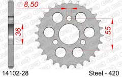 Bakdrev, St&#229;l #420