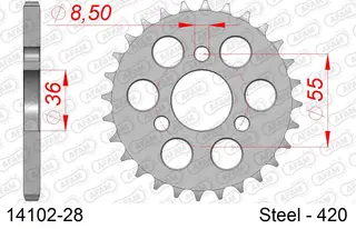 Bakdrev, St&#229;l #420