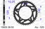 AFAM Bakdrev, Aluminium #520 - Suzuki GSR600/750,GSX-R600/750/1000,SV1000N/S