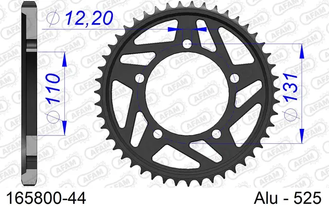 AFAM Bakdrev - Alu, #525 #HARD 