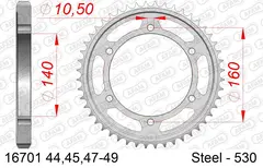 AFAM Bakdrev, Stål #530 - Kawasaki