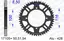 AFAM Bakdrev, Alu #428, SC- Kawa/Suz,50T KX80/85/100, RM100