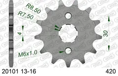 AFAM Framdrev #420 - Honda 50/125cc- 14T