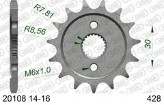 AFAM Framdrev #428 - Honda CR 85 - 15T CR85R 03-05, CR85RB 03-04